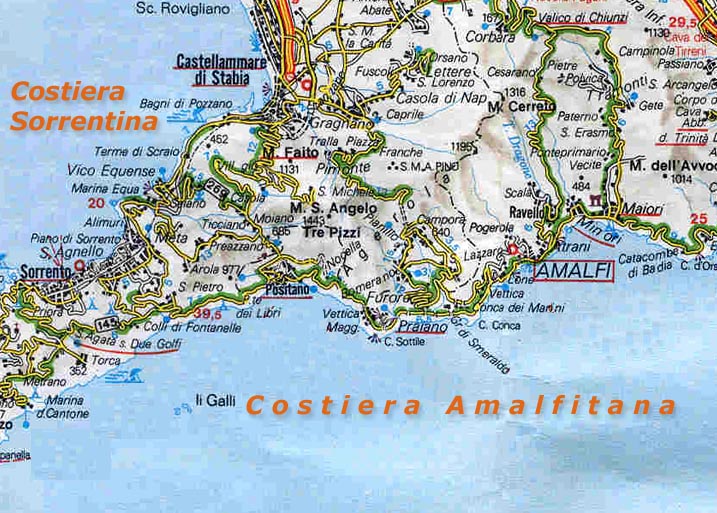 Mappa Della Pianura Costiera