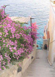 village de positano : escaliers